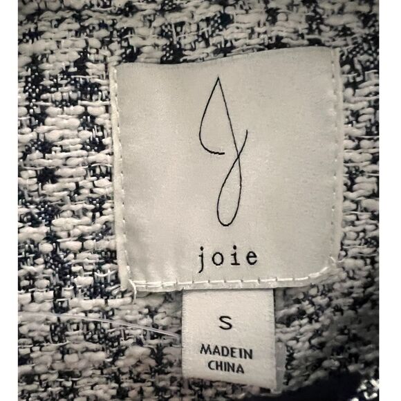 Joie Tweed Bomber Jacket Size S - Picture 4 of 5